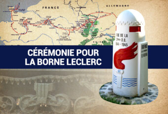 CÉRÉMONIE POUR LA BORNE LECLERC